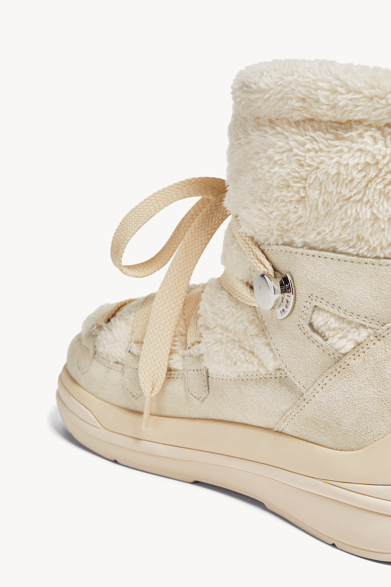 Botas de nieve de material sintético y ante Insolux Mujer Blanco Moncler 5